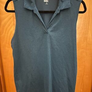 Lands' End Sleeveless Top - Dark Teal